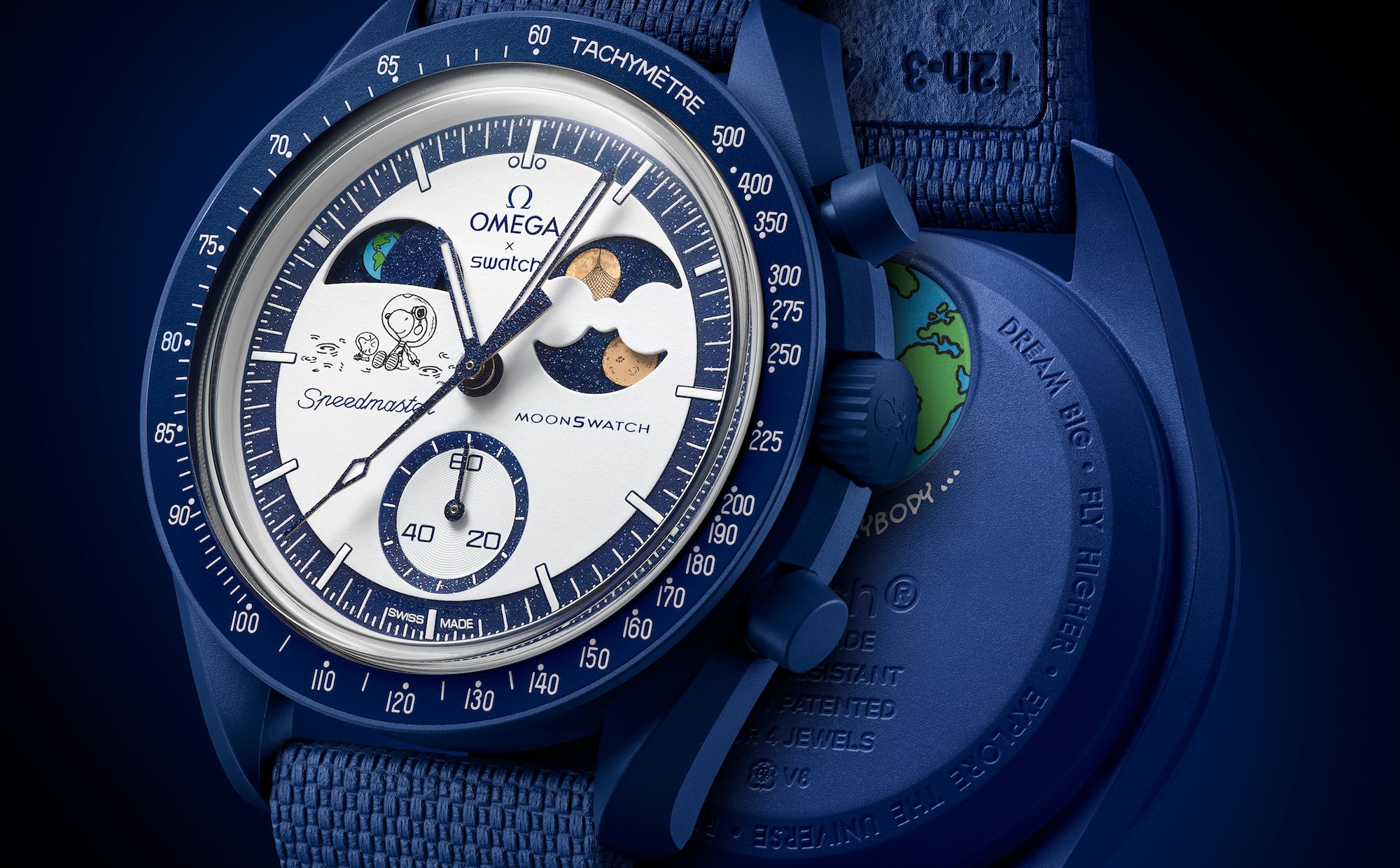 Swatch MoonSwatch Mission to Earthphase – Moonshine Gold. W drodze na Księżyc