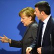 Kanclerz Angela Merkel i premier Włoch Matteo Renzi mają róźne zdania na temat modyfikacji paktu sta