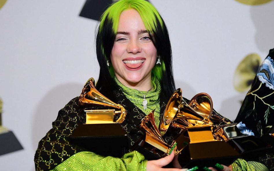 Billie Eilisch z nagrodami