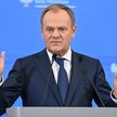 Premier Donald Tusk podczas konferencji prasowej po posiedzeniu rządu