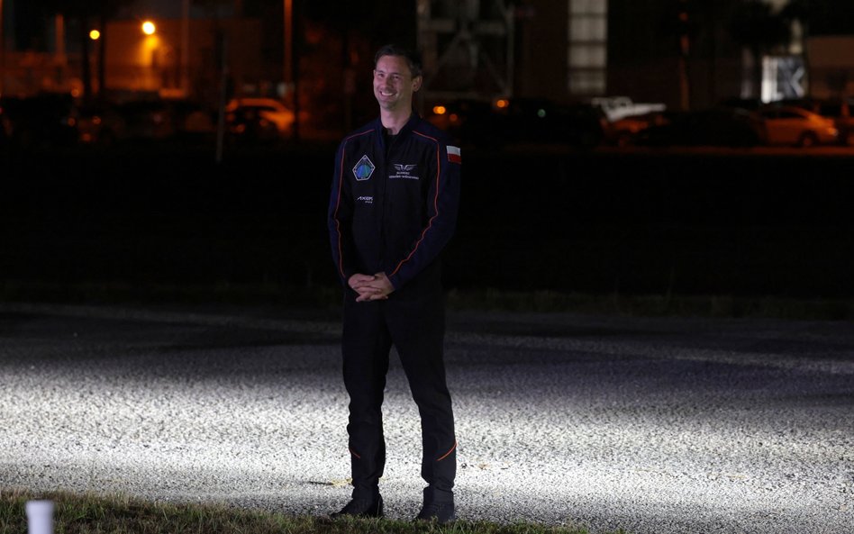 Polski astronauta Sławosz Uznański-Wiśniewski