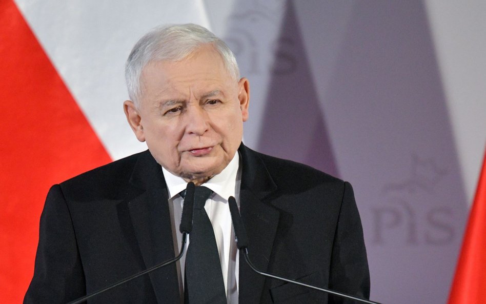 Prezes Prawa i Sprawiedliwości Jarosław Kaczyński