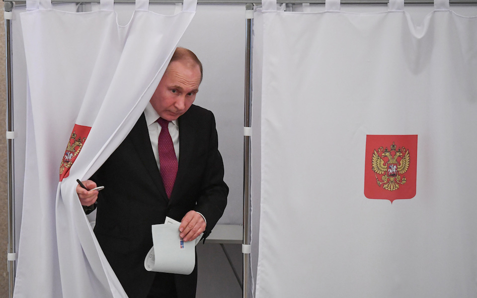 Władimir Putin już oddał głos