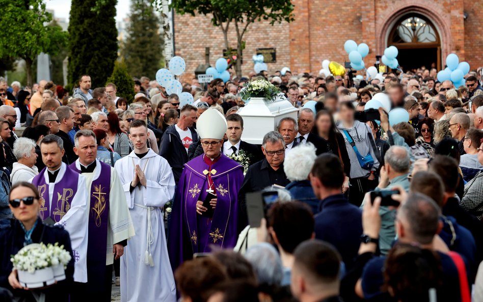 Pogrzeb 8-letniego Kamila odbył się w sobotę 13 maja, w Częstochowie