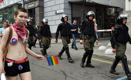 Kijów: Marsz równości zabezpieczany przez olbrzymie siły policyjne