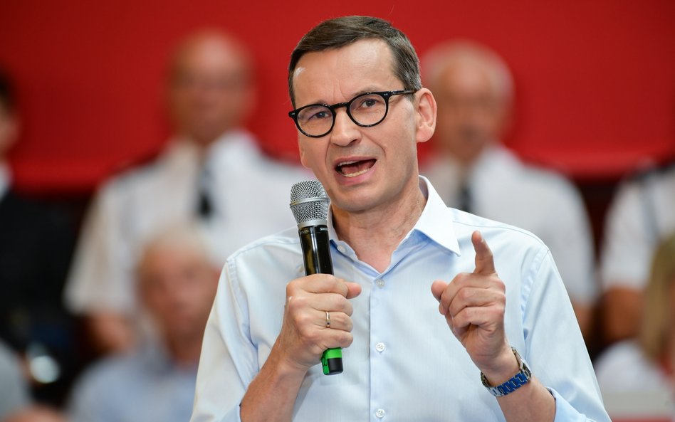 Premier Mateusz Morawiecki