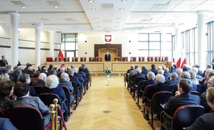 Większość sejmowa, korzystając z nadarzającej się sposobności, tj. prac nad prezydenckim projektem u