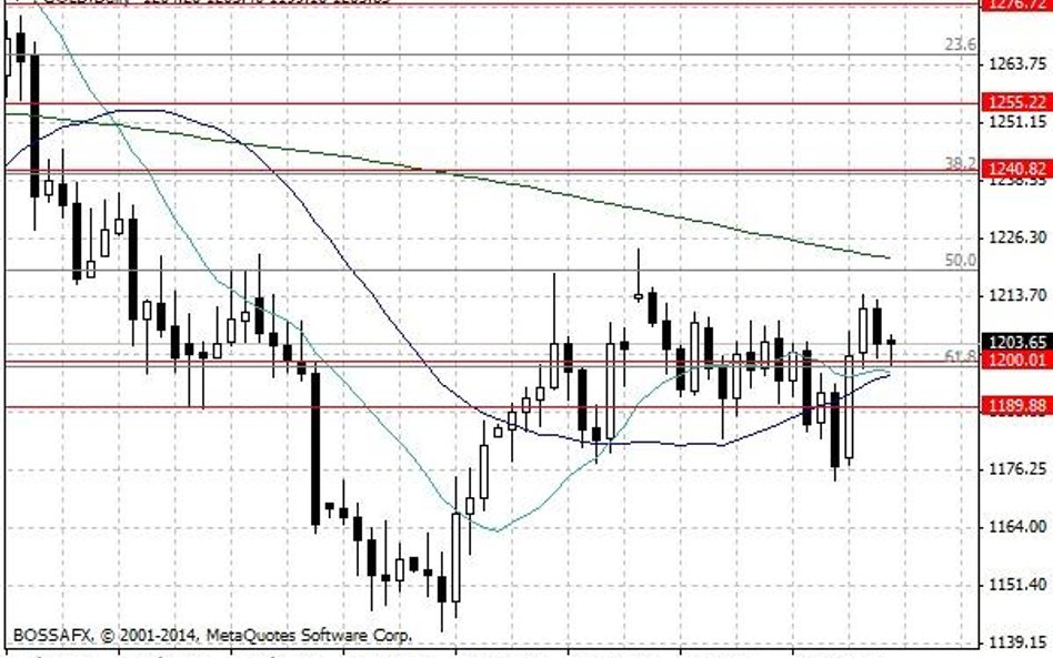 Notowania złota – dane dzienne