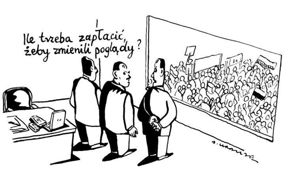 Rysuje Andrzej Krauze