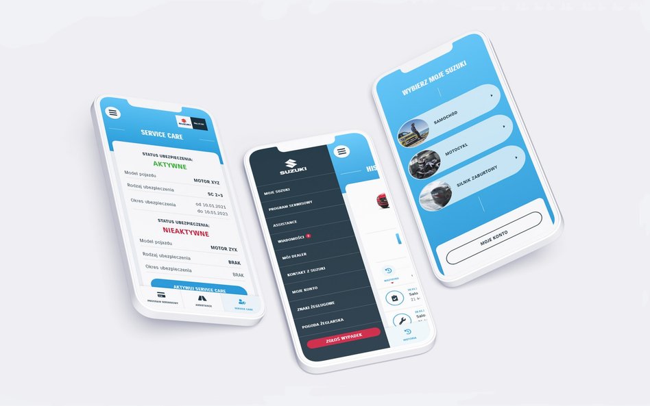 Suzuki wprowadza aplikację „Moje Suzuki” na smartfony