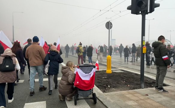 Dla wielu uczestników marszu był to przede wszystkim dzień obchodów Święta Niepodległości