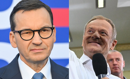 Mateusz Morawiecki i Donald Tusk
