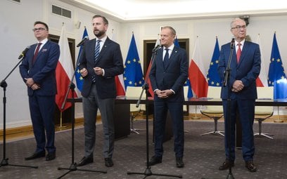 Szymon Hołownia, Władysław Kosiniak-Kamysz, Donald Tusk i Włodzimierz Czarzasty. Czy znajdą się na j