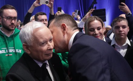 Jarosław Kaczyński i Karol Nawrocki