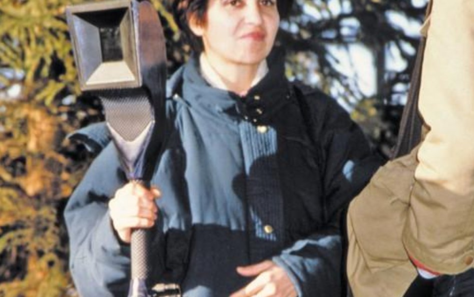 Krzysztof Wodiczko, „Laska tułacza” (The Wander's Stick), 1994; CSW Zamek Ujazdowski