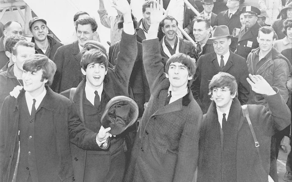 Beatlesi w USA w 1964 r.