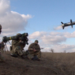 Ukraińscy żołnierze od wielu lat ćwiczą władanie oszczepami