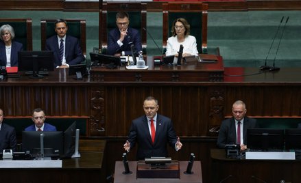 Karol Nawrocki w Sejmie