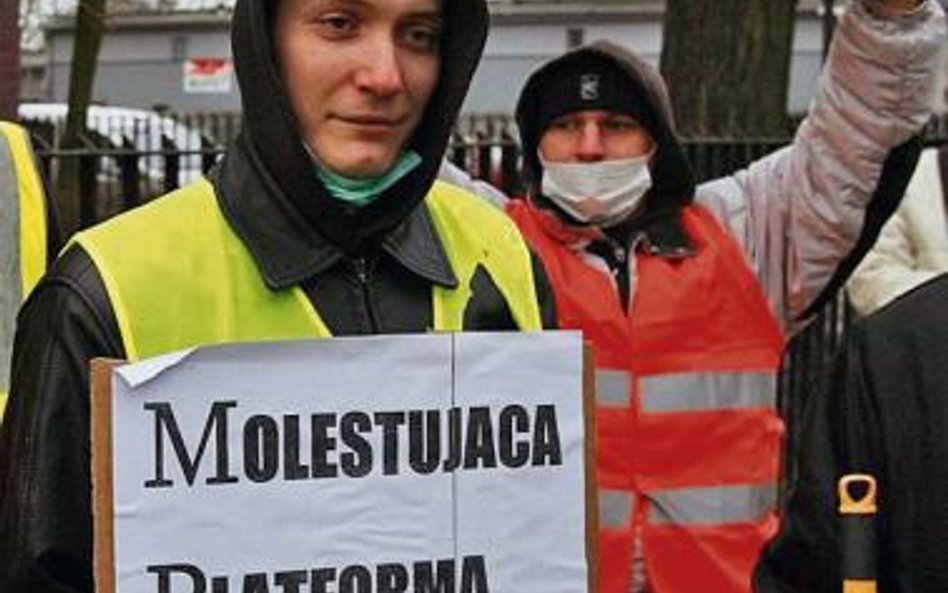 Działacze Naszości odpowiedzieli na wyrok kolejnym happeningiem, wczoraj w Poznaniu