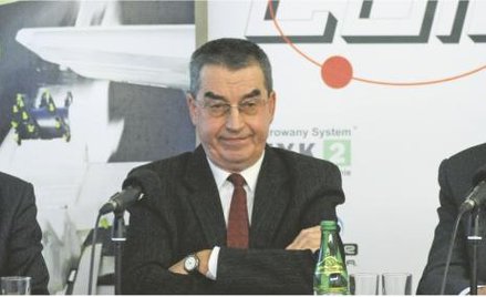 Andrzej Meder (z lewej), członek zarządu Grupy Kopex, prof. Marian Turek, z Głównego Instytutu Górni
