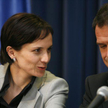 Agnieszka Liszka i Sławomir Nowak