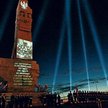 Na Westerplatte po salwach armatnich wyświetlono film przypominający pierwsze dni II wojny światowej