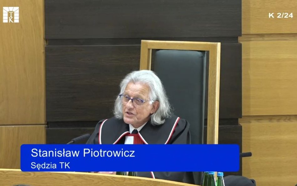 Sędzia TK Stanisław Piotrowicz