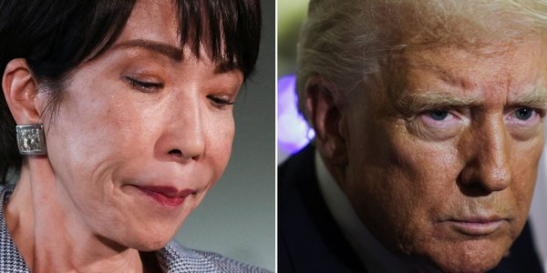 Donald Trump prosił premier Japonii, by nie eskalowała konfliktu z Chinami
