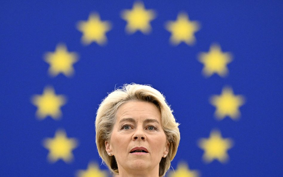 Ursula von der Leyen, szefowa KE