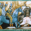 W 1241 r. Mongołowie najechali Węgry. Rycina przedstawia pogoń Mongołów za królem Belą IV