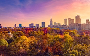 Jesień to idealna pora na spacery po Warszawie