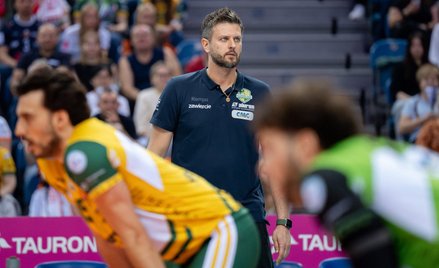 Trener Michał Winiarski, ojciec sukcesów Aluronu CMC Warty Zawiercie