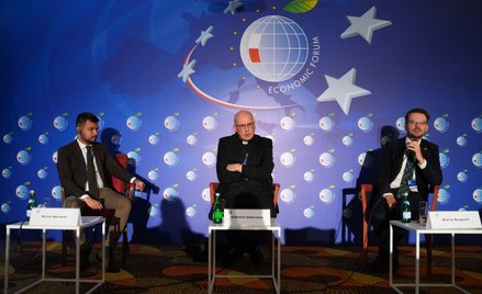Paneliści mówili o sytuacji migrantów i możliwej pomocy dla nich.