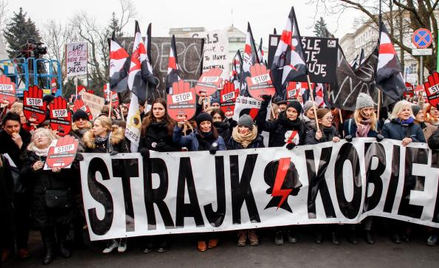 W Polsce od kilku lat trwa walka o zmianę prawa aborcyjnego. Na zdjęciu ubiegłoroczny protest przeci