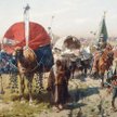 Józef Brandt „Pochód z łupami – powrót z wyprawy wiedeńskiej” (olej na płótnie)