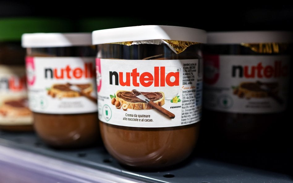 Nutella będzie droższa, ponieważ zbiory orzechów laskowych spadły o około połowę