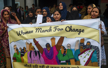 Mieszkanki Indii domagają się sprawiedliwości dla ofiar gwałtów. Na zdjęciu protest z 1 sierpnia.