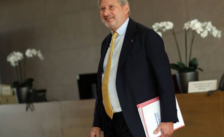 Komisarz ds. budżetu Johannes Hahn