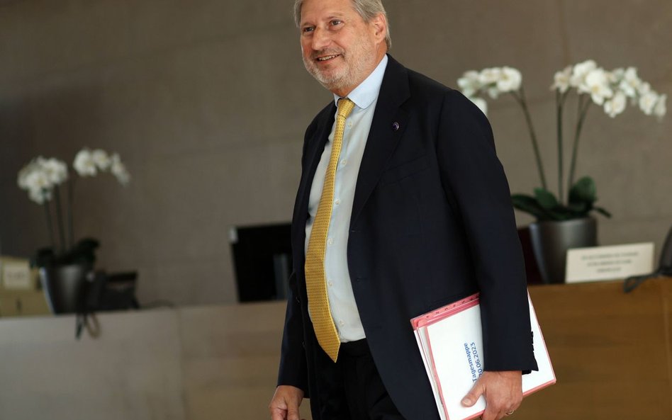 Komisarz ds. budżetu Johannes Hahn