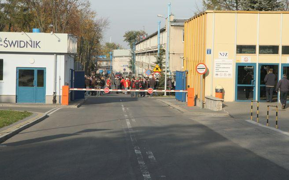 Protesty płacowe w PZL Świdniku sparaliżowały firmę