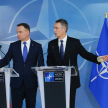 Prezydent Andrzej Duda i sekretarz generalny NATO Jens Stoltenberg