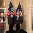 Wang Yi (po lewej) nowy szef MSZ Chin