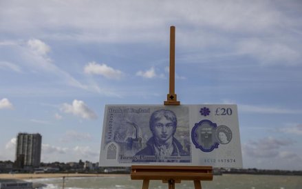 Nowy banknot 20 funtów