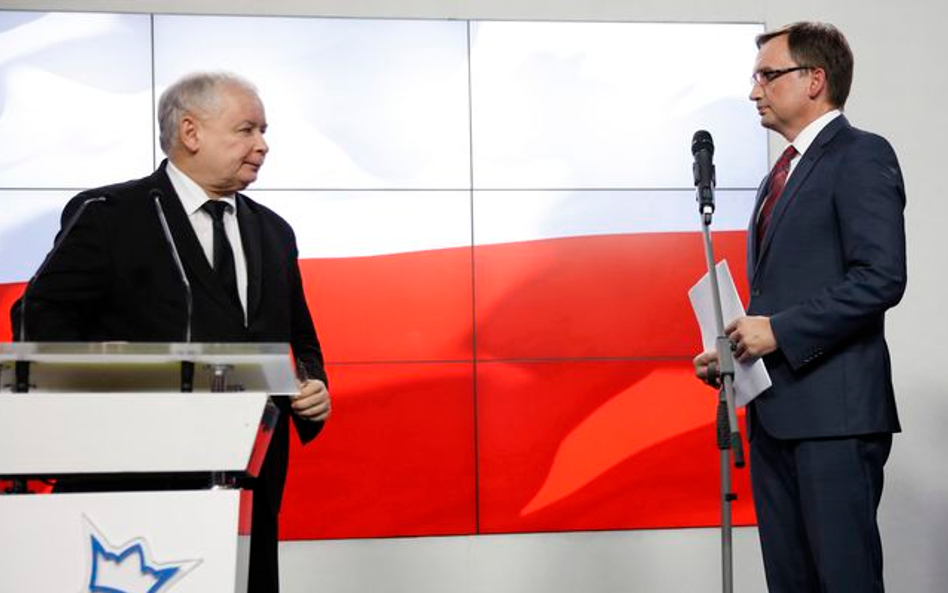 Jarosław Kaczyński i Zbigniew Ziobro