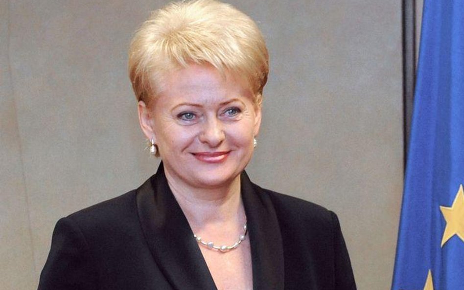 Prezydent Litwy Dalia Grybauskaite
