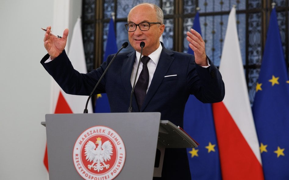 Marszałek Włodzimierz Czarzasty mówi, że zaczął zastanawiać się ze współpracownikami, w jaki sposób 