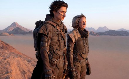 Timothée Chalamet i Rebecca Ferguson jako Paul Atryda i jego matka