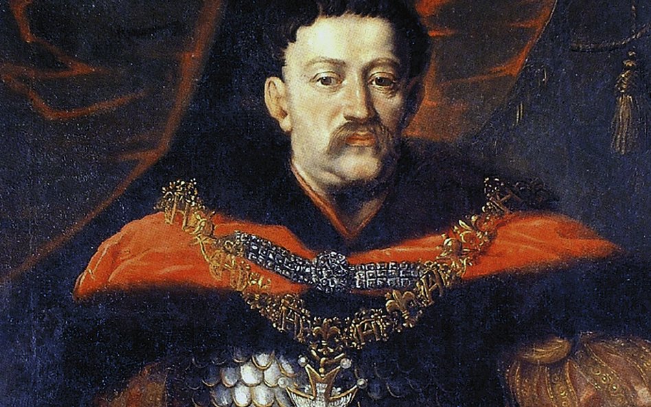 Daniel Schultz (lub jego warsztat), „Jan III Sobieski z Orderem Świętego Ducha”, portret z 1676 r.