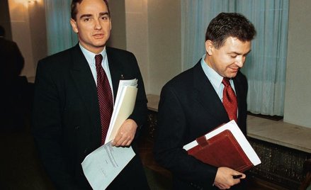 Marian Krzaklewski (z prawej) nie był w stanie zapanować nad elementami rozsadzającymi od środka AWS
