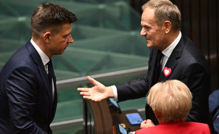 Ryszard Petru i Donald Tusk